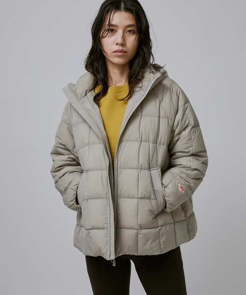 DANTON（ダントン）の「【DANTON】 MIDDLE DOWN フード付きダウン