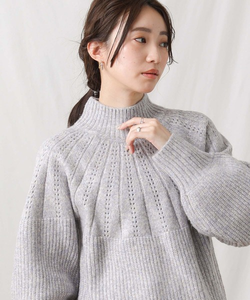 Gready Brilliant（グレディブリリアン）の「透かし求心柄ハイネック