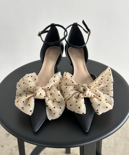 SNIDEL（スナイデル）の「セパレートリボンパンプス（パンプス）」 - WEAR