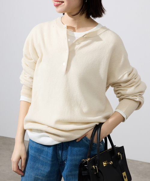 SLOBE IENA（スローブイエナ）の「echecs ヘンリープルオーバー