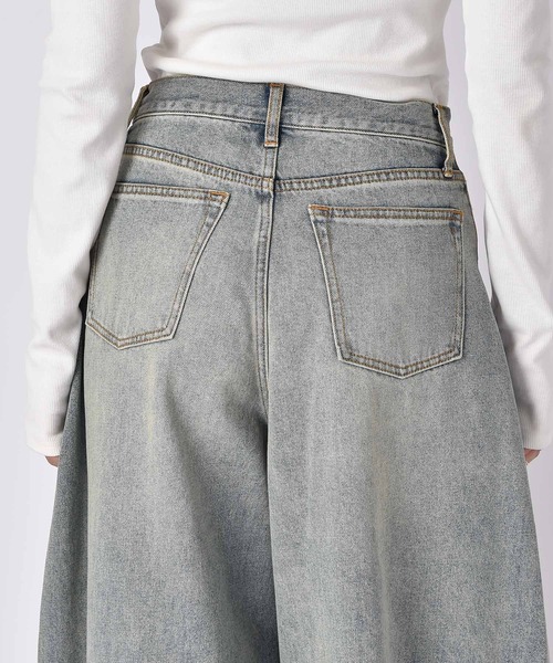 AKTE（アクテ）の「バギートップデニムパンツ（デニムパンツ）」 - WEAR