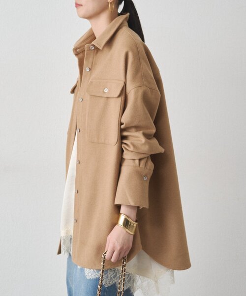 LOUNGEDRESS（ラウンジドレス）の「ウールオーバーシャツ（シャツ