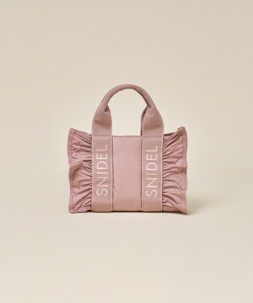 SNIDEL（スナイデル）の「フラッフィーフリルロゴバッグ（ショルダー