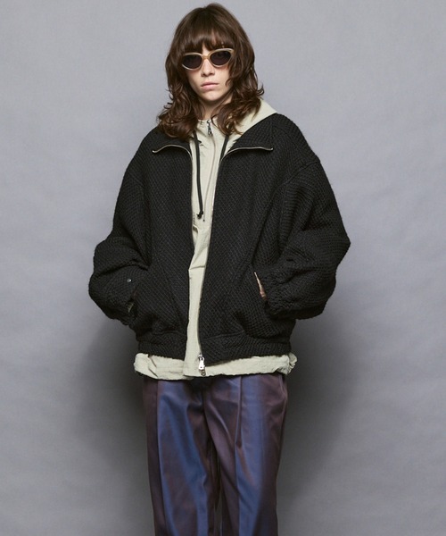 UNISEX》【Italian Dead Stock Fabric】Prime-Over Switching Stand