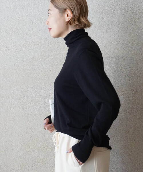 C/Si/Caテンジク タートルネックプルオーバー（ニット/セーター