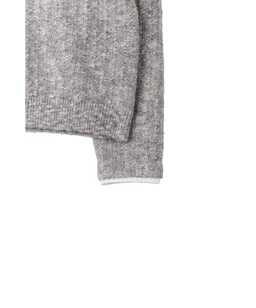 Petal-Edge Collar Knit Top（ニット/セーター）｜Her lip to（ハー