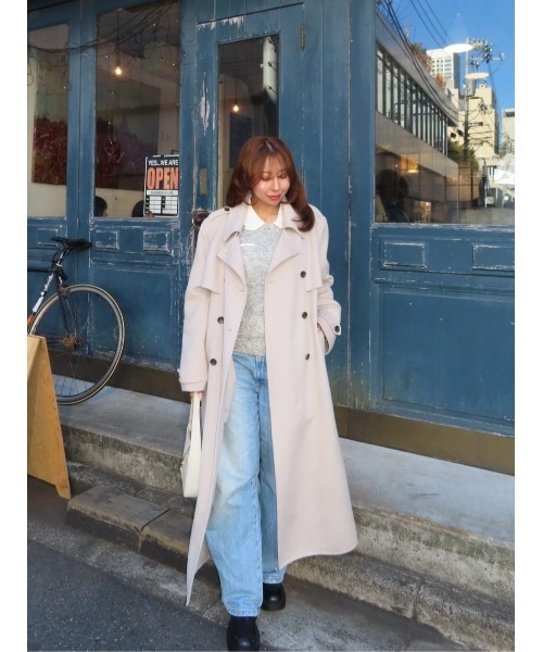 Petal-Edge Collar Knit Top（ニット/セーター）｜Her lip to（ハー