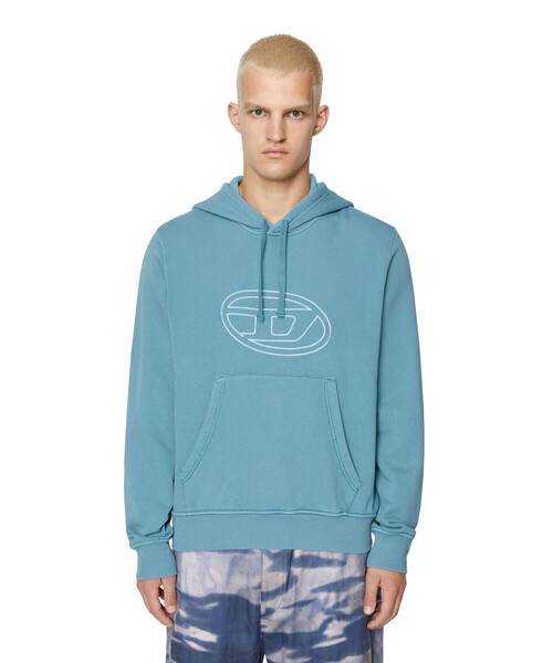 DIESEL（ディーゼル）の「メンズ ロゴ パーカー（パーカー）」 - WEAR