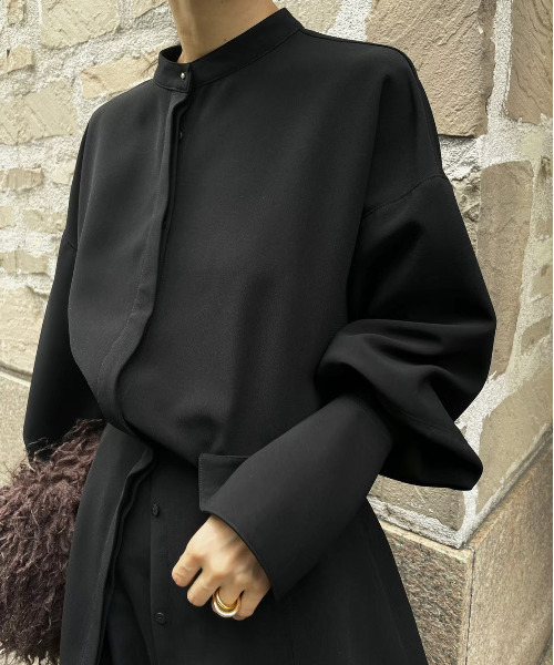 Ameri（アメリ）の「UND WAIST BLOUSING BLOUSE（シャツ/ブラウス