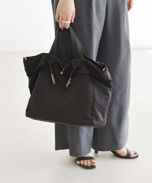 quaranciel: ベルトデザイン 2way トートバッグ（A4対応）（トート