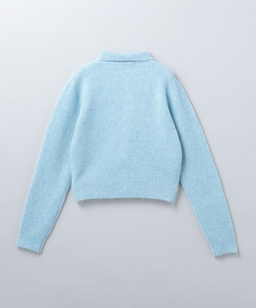 6（ロク）の「＜6(ROKU) ＞アルパカウール ニット カーディガン