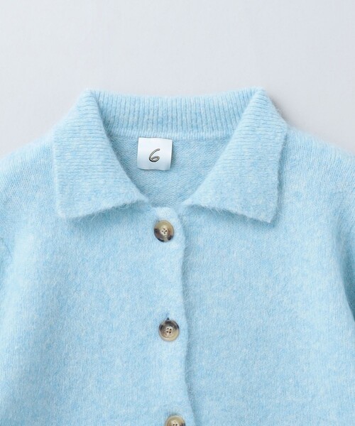 6（ロク）の「＜6(ROKU) ＞アルパカウール ニット カーディガン