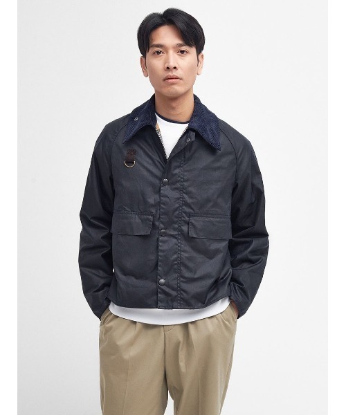 SPEY / スペイ】ワックス ショート ジャケット（ブルゾン）｜Barbour