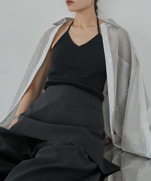 LE CIEL BLEU（ルシェルブルー）の「フェザーキャミソールトップス