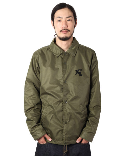 XLARGE（エクストララージ）の「LEOPARD LINED COACHES JACKET