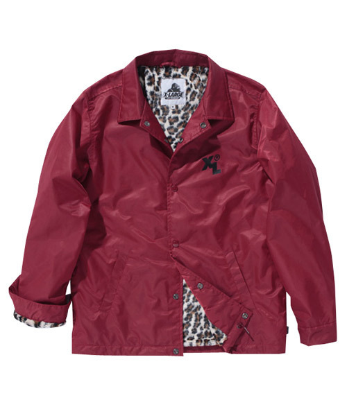 XLARGE（エクストララージ）の「LEOPARD LINED COACHES JACKET