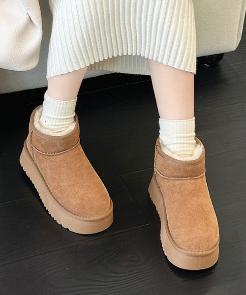 セール】ムートンブーツ（ブーツ）｜I be.（アイビードット）の