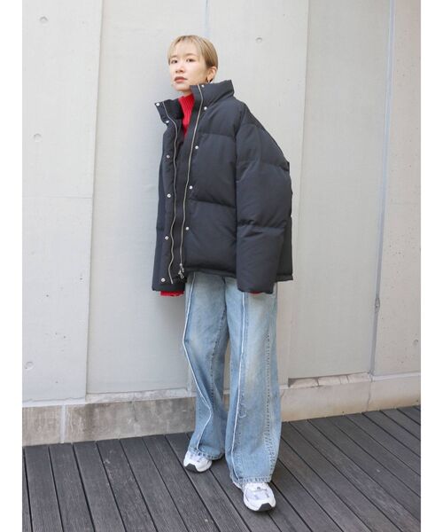 Ungrid（アングリッド）の「ミドル丈ルーズシルエットダウン（ダウン