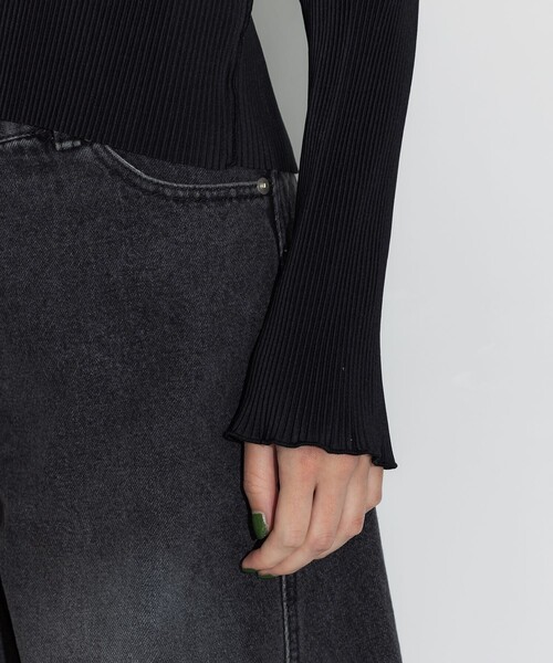 kotohayokozawa/コトハヨコザワ】TODOウェーブロングスリーブ