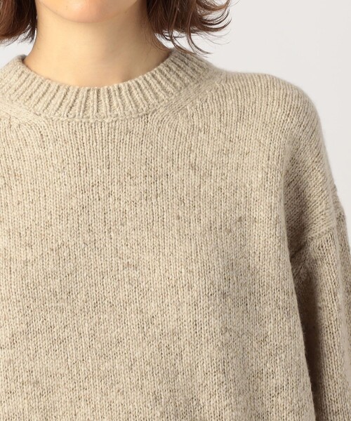 セール】ツイーディールレックス クルーネックプルオーバー（ニット