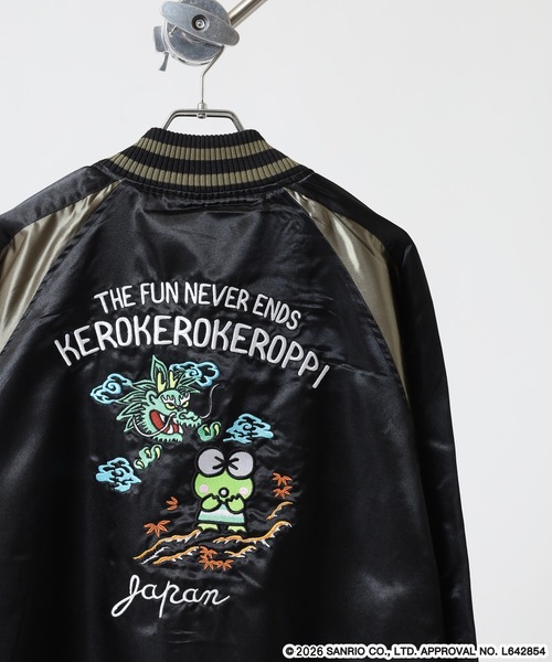 サンリオキャラクターズ刺繍スカジャン（スカジャン）｜sanrio