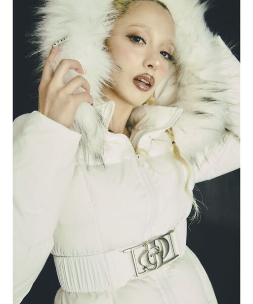 GDベルト付きショートダウンコート（ダウンジャケット/コート）｜GYDA