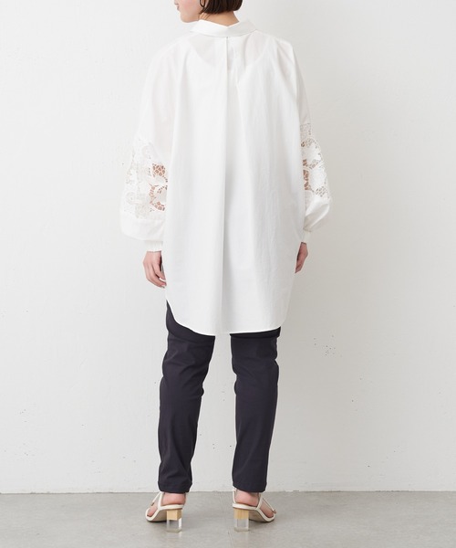 BEARDSLEY（ビアズリー）の「《ビアズリー》袖レースシャツ（シャツ