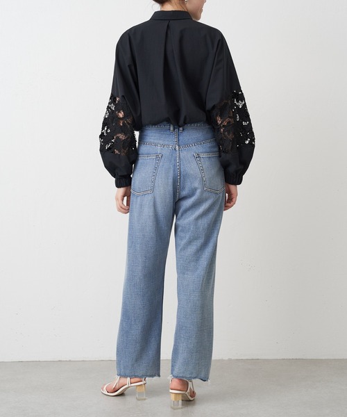 BEARDSLEY（ビアズリー）の「《ビアズリー》袖レースシャツ（シャツ