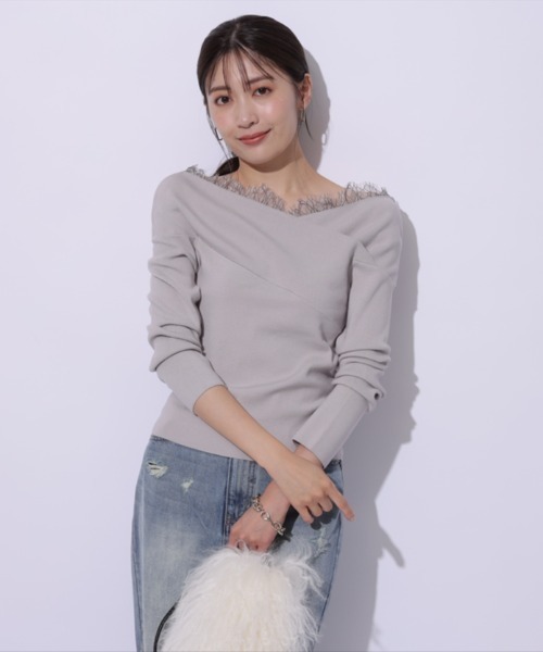 Apuweiser-riche（アプワイザーリッシェ）の「クロスレースニット