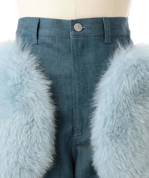 Drawer（ドゥロワー）の「Drawer デニムファーポケットパンツ（その他