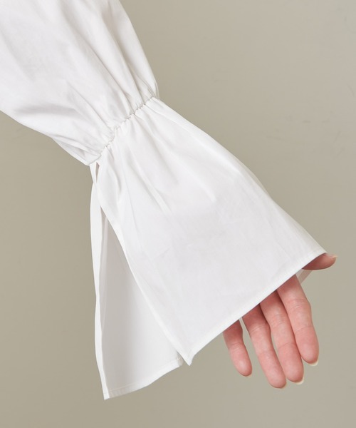 Whim Gazette（ウィムガゼット）の「ボリュームカフスシャツ（シャツ