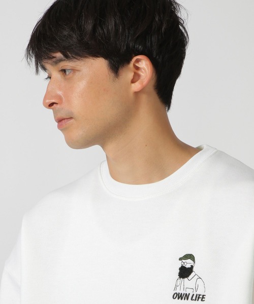 セール】ヒゲサガラ刺繍プルオーバー / 146562（スウェット）｜LAKOLE