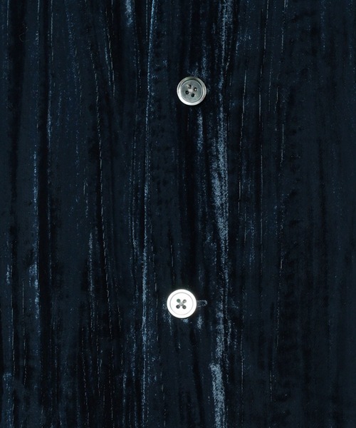 HARE（ハレ）の「シェードベロアシャツブルゾン(HARE)（シャツ