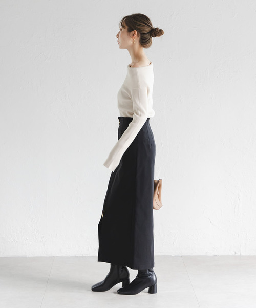 追加2》RyNyコンフォートストレッチジップタイトスカート（スカート