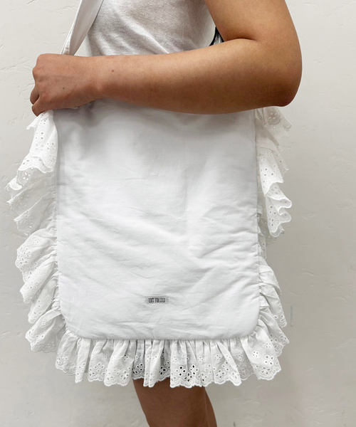 EDIT. FOR LULU（エディットフォールル）の「レース フリルバッグ