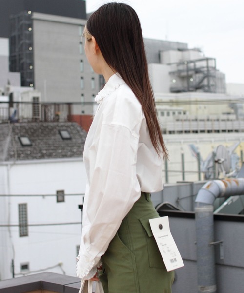 セール】THE SHINZONE/シンゾーン フリルカラーブラウス FRILL COLLAR