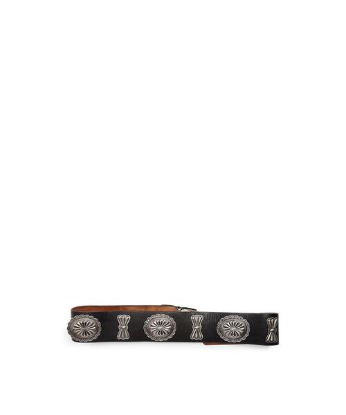 RRL（ダブル アール エル）の「レザー コンチョ ベルト（ベルト）」 - WEAR