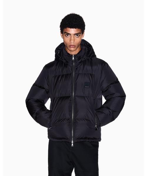 A|X アルマーニ エクスチェンジ】ICON フーデッドダウンジャケット