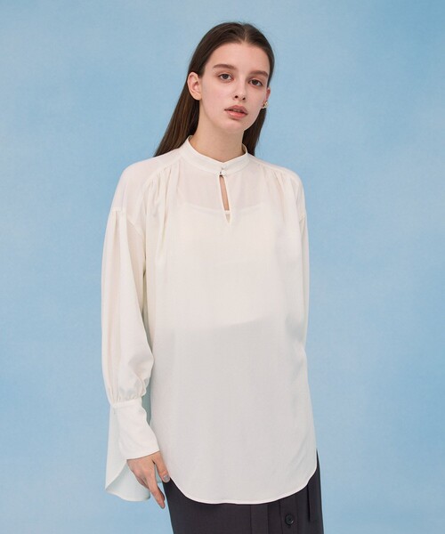 PUBLIC TOKYO（パブリックトウキョウ）の「ステッチバンドカラー