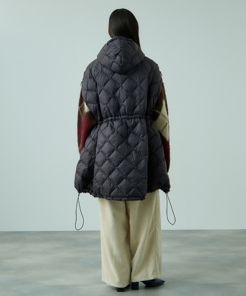 セール】TAION ダウンケープコート≪手洗い可能≫（ダウンジャケット