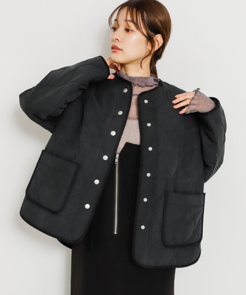 セール】『Sorona』キルティングショートコート（ダウンジャケット