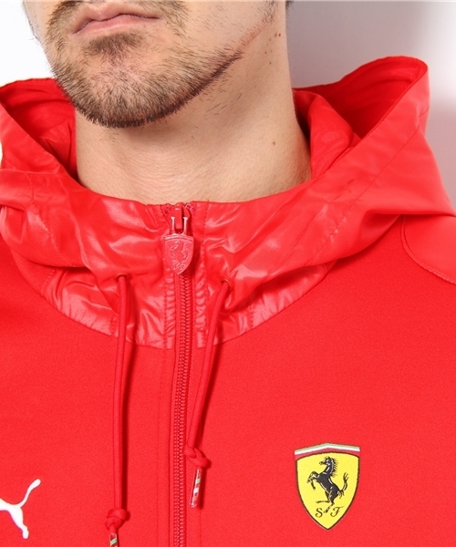 PUMA（プーマ）の「ソフトシェル ジャケット - フェラーリ（パーカー