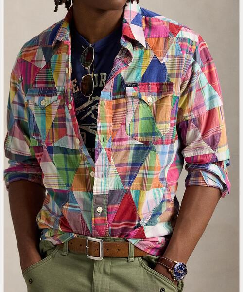 POLO RALPH LAUREN（ポロ ラルフ ローレン）の「パッチワーク マドラス