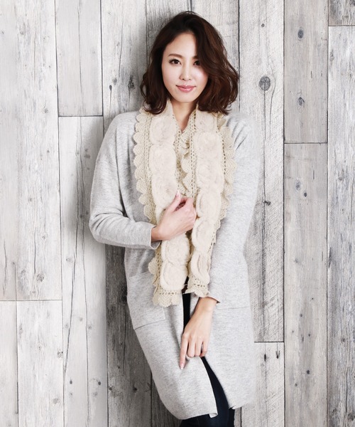 ラビットファーマフラー（マフラー）｜sankyo shokai（サンキョウ