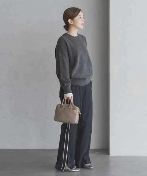 IENA（イエナ）の「SUPER180 クルーネックプルオーバー（ニット