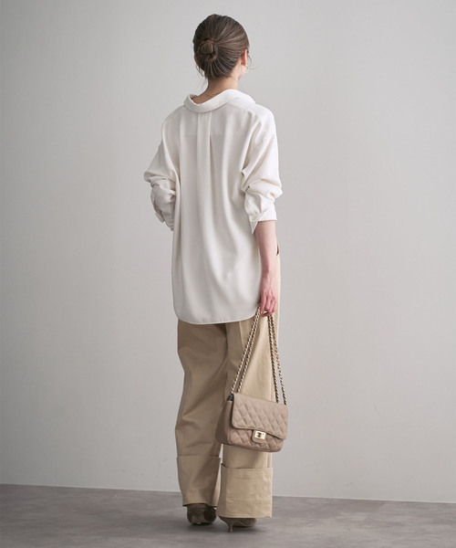 追加》シーズンカラープレーンシャツ14（シャツ/ブラウス）｜NOBLE