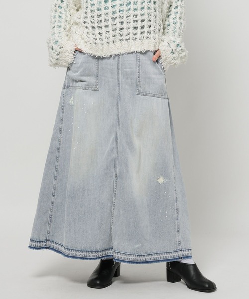 niko and（ニコアンド）の「[NKJ 2026SS] スリットロングデニム