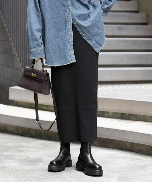 セール】≪追加≫総針タイトスカート 3（スカート）｜FRAMeWORK