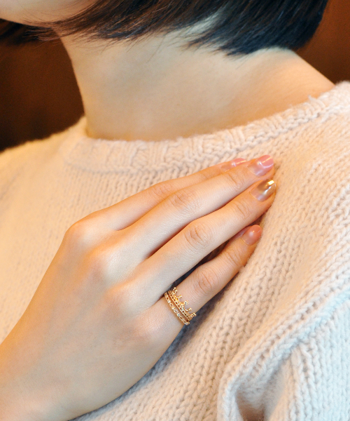 NOJESS（ノジェス）の「クラウン・ピンキーリング（リング）」 - WEAR