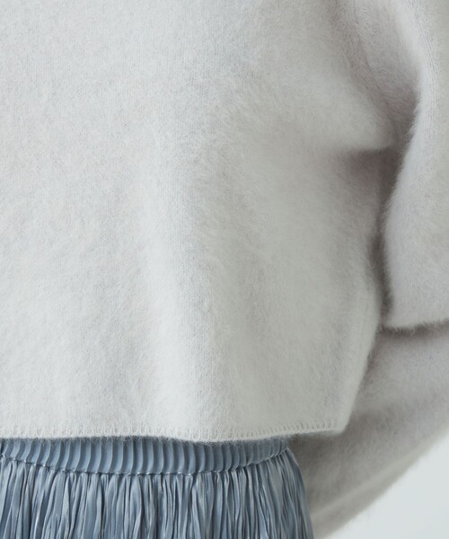 BALLSEY（ボールジィ）の「フラッフィーヤーン ボートネックプル